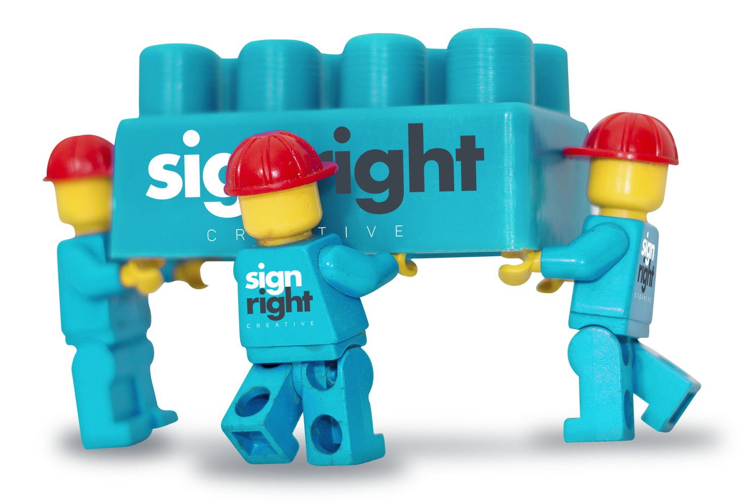 SRC Lego men-block